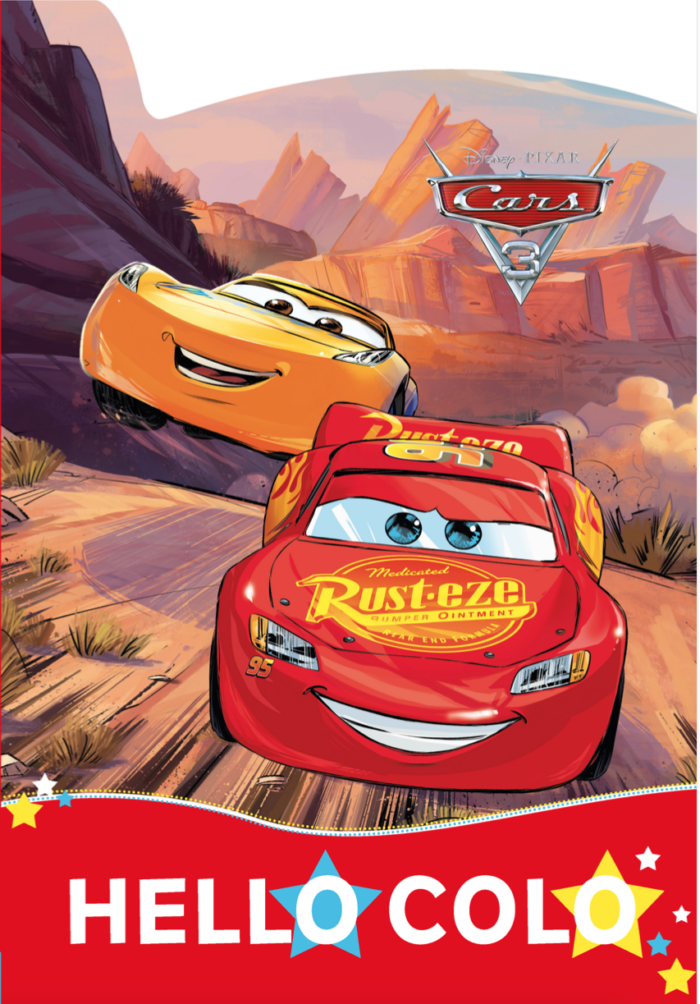 Hello colo : Cars 3 N°1