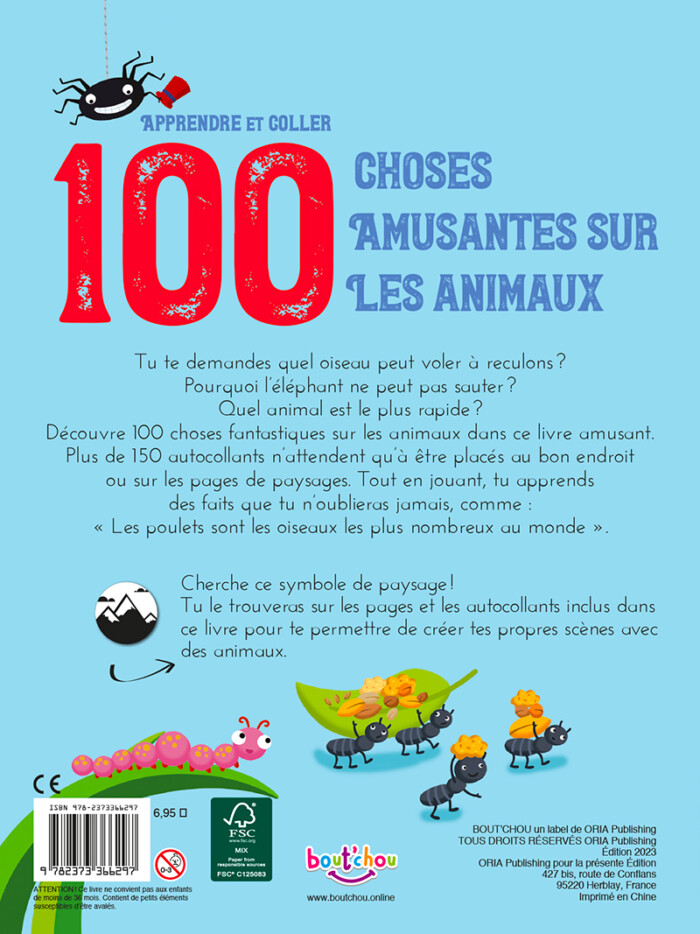 Découvre 100 choses amusantes sur les animaux